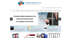 Desktop Screenshot of lockstepsolutions.com